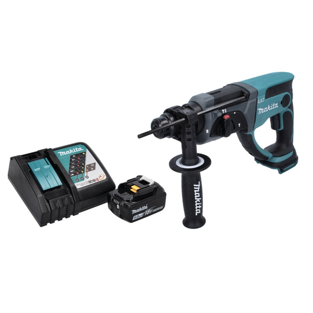 Makita DHR 202 RT1 cordless combi hammer 18 V 2.0 J SDS Plus + 1x rechargeable battery 5.0 Ah + charger