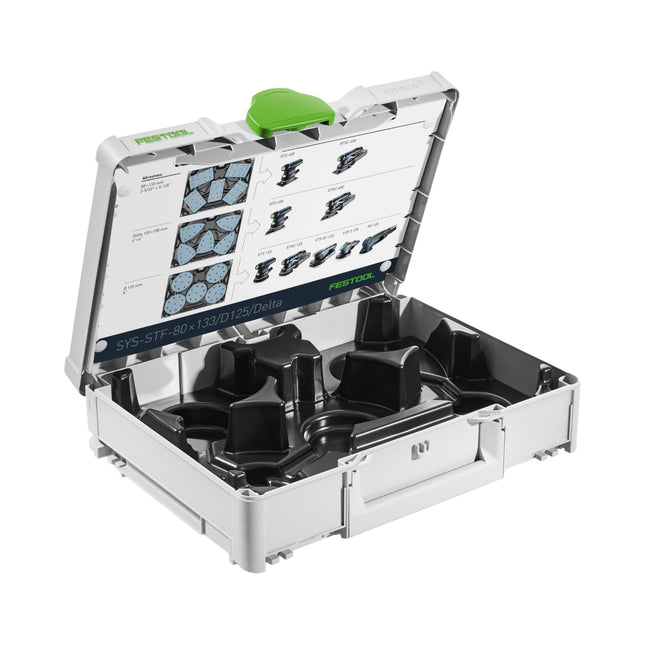 Festool SYS-STF-80x133/D125/Delta Systainer Abrasive organiser ( 576781 ) for delta sanders Random orbital sanders Orbital sanders Sanding discs
