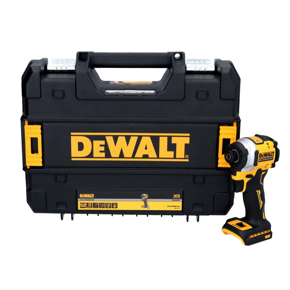 DeWalt DCF 850 NT Akku Schlagschrauber 18 V 205 Nm 1/4" Brushless + TSTAK - ohne Akku, ohne Ladegerät