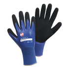 LEIPOLD+DÖHLE Handschuhe Nitril Aqua Größe 8 blau/schwarz ( 4000371533 )