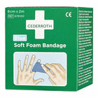 CEDERROTH Soft Foam Bandage selbsthaftend elastisch, blau ( 4000386487 )