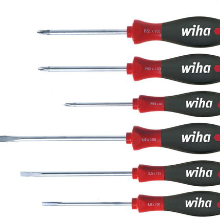 WIHA Schraubendrehersatz 302 HK6 01 6-teilig Schlitz / PH / PZD ( 4000802313 )