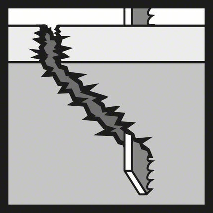 Lama per seghetto alternativo BOSCH T 144 DF lunghezza totale 100 mm ( 4000837515 )