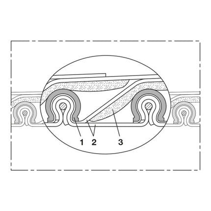 NORRES Absaug- und Gebläseschlauch TIMBERDUC® PUR 531 AS Innen-Ø 80 mm ( 4501400801 )