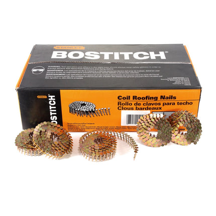Bostitch RN46K-1-E CT Dachpappnagler Druckluftnagler Coil nailer 45mm + 7200 Dachpappnagel + Koffer - Toolbrothers