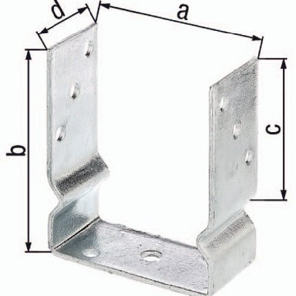 GAH U-Pfostenträger ETA-10/0210 71x150x100x60mm ( 3000200722 )