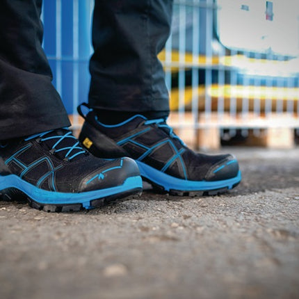 HAIX Sicherheitsschuh BE Safety 40.1 low Größe 10 (45) schwarz/blau ( 4721000011 )