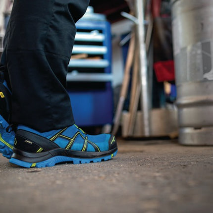 HAIX Sicherheitsschuh BE Safety 40.1 low Größe 10 (45) blau/citrus ( 4721000027 )