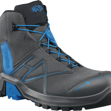 HAIX Sicherheitsstiefel Connexis® GTX mid Größe 10 (45) grau/blau ( 4721000535 )