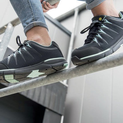 BAAK Damensicherheitsschuh Svea Größe 38 schwarz/türkis ( 8000600283 )