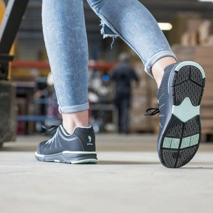 BAAK Damensicherheitsschuh Svea Größe 39 schwarz/türkis ( 8000600284 )