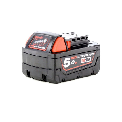 Milwaukee M18 VC2-501 18 V Akku-Nass-/Trockensauger + Milwaukee M18 B5 Akku 18 V / 5,0 Ah / 5000 mAh - Toolbrothers