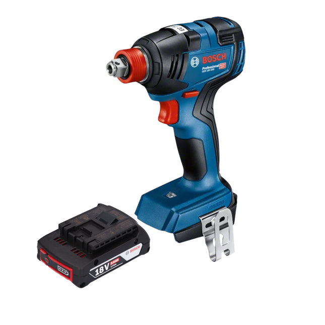 Bosch GDX 18V-200 Professional Visseuse à chocs sans fil 18 V 200 Nm Brushless + 1x batterie 2,0 Ah - sans chargeur