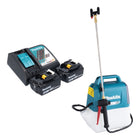 Makita DUS 054 RG2 cordless pressure sprayer 18 V 5.0 l 3.0 bar + 2x rechargeable battery 6.0 Ah + charger