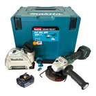 Makita DGA 514 F1JU1 Cordless angle grinder 18 V 125 mm brushless + 1x rechargeable battery 3.0 Ah + Makpac - without charger