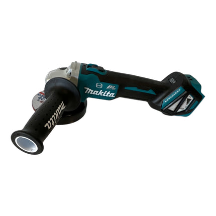 Makita DGA 514 M1JU1 Cordless angle grinder 18 V 125 mm brushless + 1x rechargeable battery 4.0 Ah + Makpac - without charger