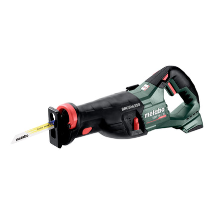 Metabo SSEP 18 LT BL Akku Säbelsäge 18 V 32 mm Brushless + 1x LiHD Akku 5,5 Ah + Ladegerät + Metabox