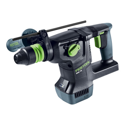 Festool KHC 18 EB-Basic Marteau combiné sans fil 18 V 2,6 J SDS-Plus Brushless + 2x batterie 8,0 Ah + chargeur rapide + Systainer
