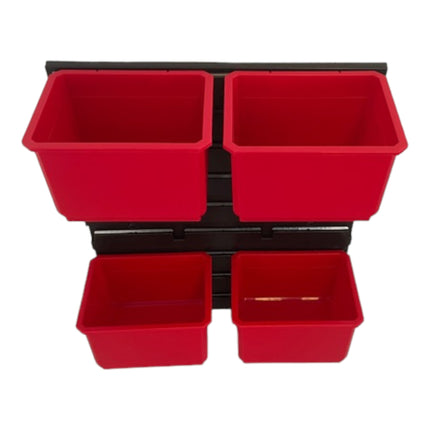 Toolbrothers RHINO Container Set Nr. 1 Werkstattwand mit 4 Behältern für RHINO XXL Koffer