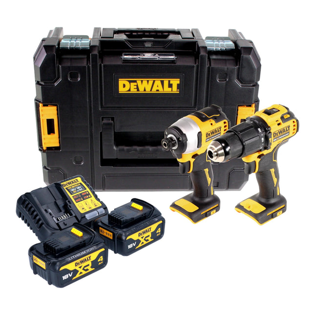 DeWalt DCK 2062 M2T Akku Kombopack 18 V DCD 709 Schlagbohrschrauber DCF 809 Schlagschrauber 2x Akku 4 0 Ah Ladegeraet TSTAK 0 - toolbrothers