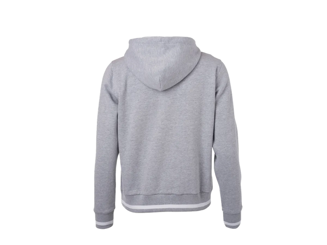 Der L-BOXX Hoodie in Grau-Weiß (Herren / Größe XL) - Sportlich und Bequem