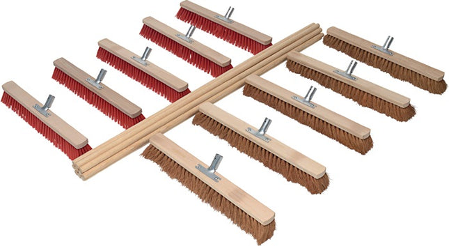 Broom set ( 9000470001 ) 5 each coconut/elaston length 600 mm