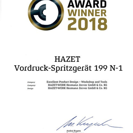Hazet Drucksprüher 199N-1 ( 8000466244 ) 1 l