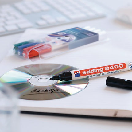 Edding CD/DVD/BD Marker 8400 ( 9000487940 ) schwarz