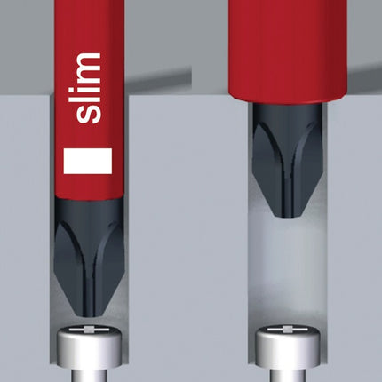 Wiha Wechselklinge SlimBit electric ( 4000793015 ) Schlitz 2,5 x 75 mm