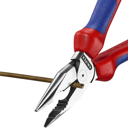 Knipex Spitzkombizange ( 8002875243 ) Länge 185 mm schwarz atramentiert