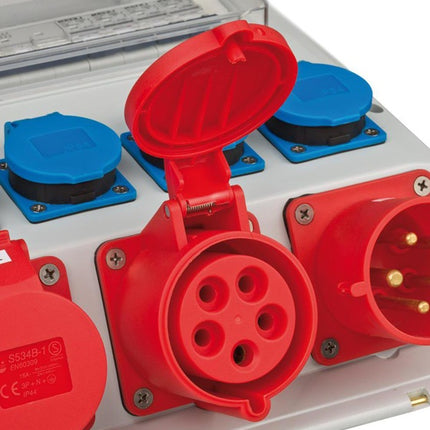 Brennenstuhl Kunststoffwandverteiler ( 4000873992 ) CEE-32 A, 5-polig