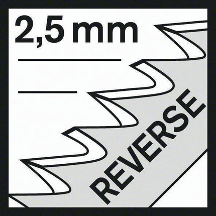 Bosch Stichsägeblatt T 101 BRF ( 8000346035 ) Gesamtlänge 100 mm BIM