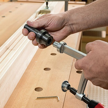 Bessey Werkbank-Adapter ( 8000350688 ) für Bohr-Ø 16 mm passend zu 20 mm