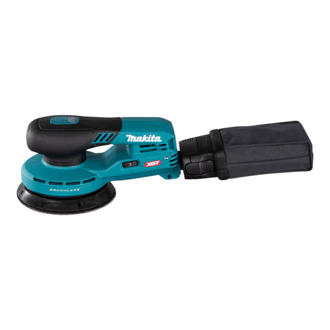 Makita BO 001 CGM101 Akku Exzenterschleifer 40 V max. 125 mm 5,0 mm Hub Brushless + 1x Akku 4,0 Ah + Makpac - ohne Ladegerät