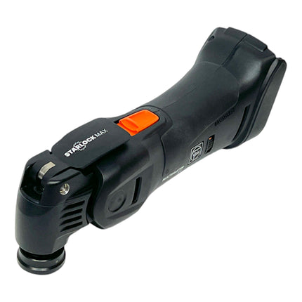Fein Multimaster AMM 700 MAX AS cordless multifunction tool 18 V Starlock Max Black Edition + 4.0 Ah battery + L-Boxx - without charger