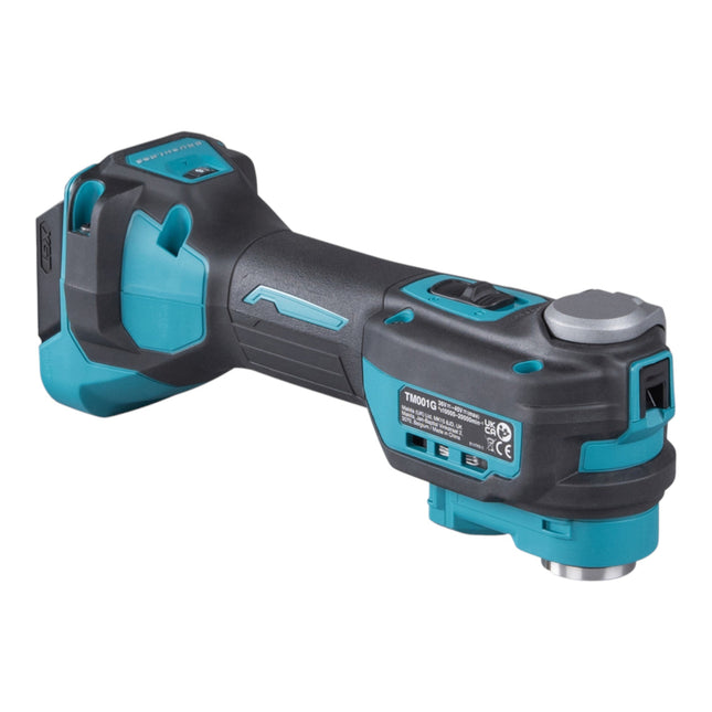 Makita TM 001 GT201 Utensile multifunzione a batteria 40 V max. Starlock Max Brushless + 2x batteria ricaricabile 5,0 Ah + caricabatterie + Makpac