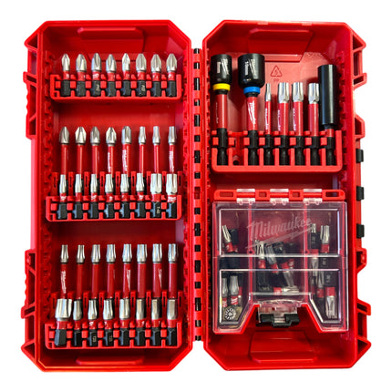 Milwaukee Werkzeug Weihnachtskalender 2024 6 teilig ( 4932498302 ) + Shockwave Bit Set 75 tlg. Impact Duty ( 4932492008 )