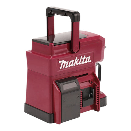 Makita DCM 501 TAR Akku Kaffeemaschine 12 V max. / 18 V Rot + 1x Akku 5,0 Ah - ohne Ladegerät