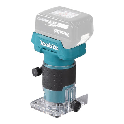 Makita DRT 52 SG1 Akku Kantenfräse 18 V 6 mm Brushless + 1x Akku 6,0 Ah + Ladegerät