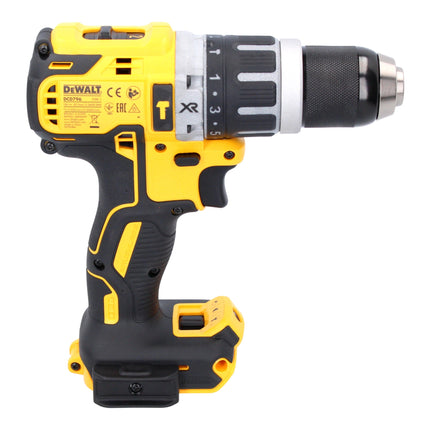 DeWalt DCD 796 E1T Perceuse-visseuse à percussion sans fil 18 V 70 Nm Brushless + 1x batterie Powerstack 1,7 Ah + chargeur + TSTAK