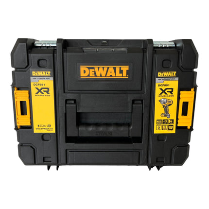 DeWalt DCF 891 E2T Clé à choc 18 V 1084 Nm 1/2'' Brushless + 2x Powerstack batterie 1,7 Ah + chargeur + TSTAK