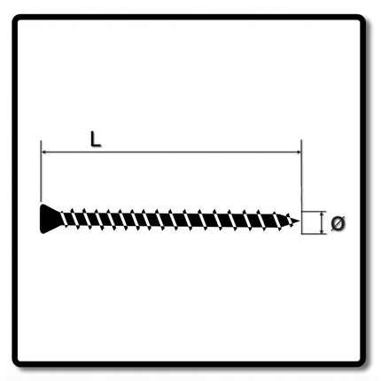 HECO UNIX-top Dielenschraube 4,5 x 80 mm 500 Stk. Torx T-20 Linsensenkkopf Vollgewinde verzinkt A2K ( 46516 ) - Toolbrothers