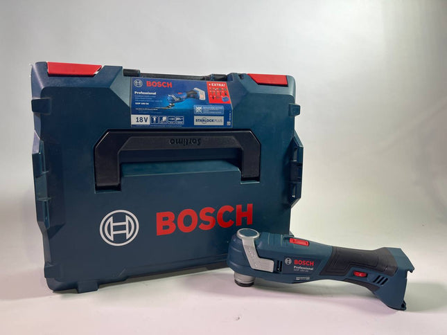 Bosch GOP 18V 34 Professional Akku Multi Cutter 18 V Starlock Plus 06018G2002 17 tlg Zubehoer L Boxx Leicht Gebraucht 0 - toolbrothers