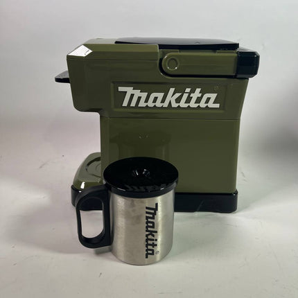 Makita DCM 501 ZO Akku Kaffeemaschine 12 V max 18 V Olive Outdoor Adventure Edition Solo Leicht Gebraucht 2 - toolbrothers