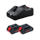 Bosch Starter Set 2x ProCORE 18 V 4,0 Ah Professional Li-Ion Akkupack 