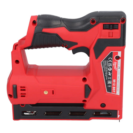 Milwaukee M12 BST 501 Akku Tacker 12 V 6 14 mm 1x Akku 5 0 Ah Ladegeraet 4 - toolbrothers