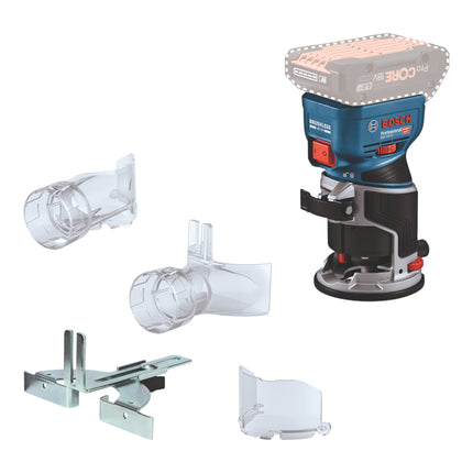 Bosch GKF 18V 8 Professional Akku Kantenfraese 18 V 8 0 mm Brushless 2x Akku 4 0 Ah Ladegeraet 1 - toolbrothers