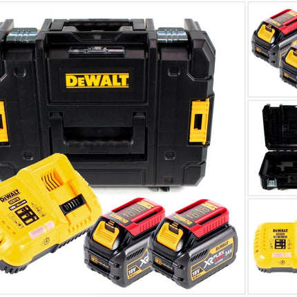 DeWalt Akku Plus Starter Set DCB118T2T mit 2x Akku 6,0 Ah + Ladegerät + T-STAK - Toolbrothers