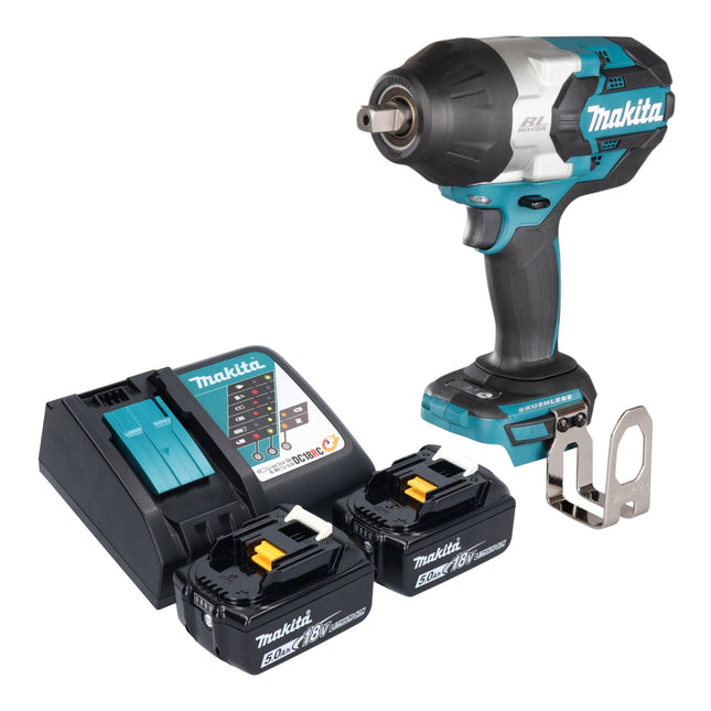 Makita DTW 1004 RT Akku Schlagschrauber 18 V 1050 Nm 1 2 Brushless 2x Akku 5 0 Ah Ladegeraet 0 - toolbrothers