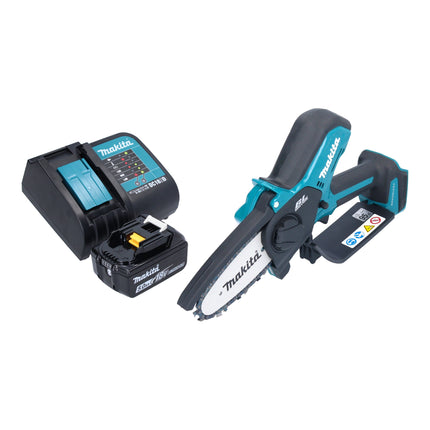 Makita DUC 101 ST01 Akku Astsaege 18 V 10 cm Brushless 1x Akku 5 0 Ah Ladegeraet 0 - toolbrothers